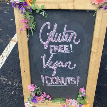 Monster Baby Donuts - a sign for gluten free vegan donuts - Donuts Near Me - Columbus, Ohio Monster Baby Donuts - a sign for gluten free vegan donuts - Donuts Near Me - Columbus, Ohio