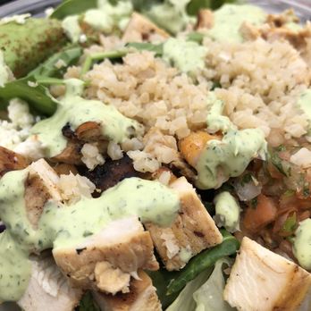 El Pollo Loco - Double Protein Avocado Pollo Fit Bowl - Mexican Near Me - San Diego, California