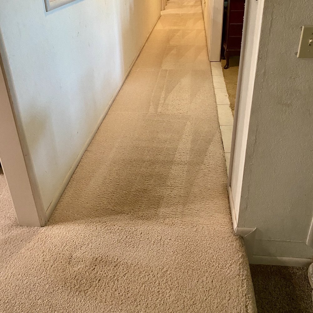 Buzy B'z Carpet Cleaning - After hallway - Carpet Cleaning Near Me - Yuba City, California