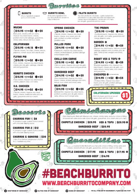 Menu photo 3 Beach Burrito Company Glenelg, SA Menu photo 3 Beach Burrito Company Glenelg, SA