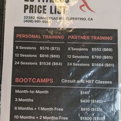 2B Fit Cupertino - Money well spent!