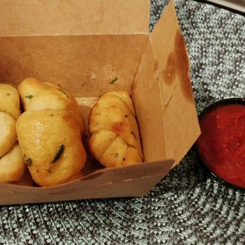 We, The Pizza - Savory Garlic Knots with Marinara Sauce - Pizza Near Me - Washington, DC, District of Columbia