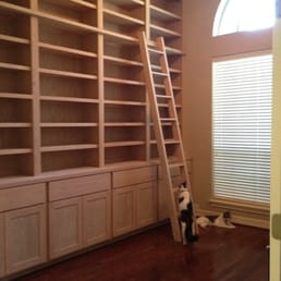 Beautiful tall bookcase!