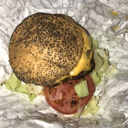 Burger; with American cheese added Burger; with American cheese added