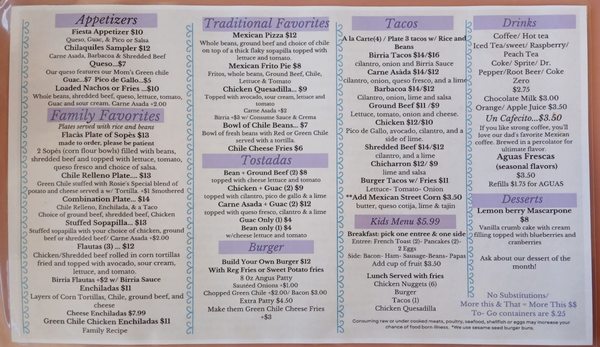 Menu photo 2 Rosie's Cafe Grants, NM