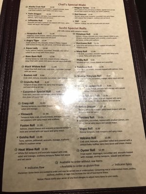 Menu photo 4 Sushi One Raleigh, NC Menu photo 4 Sushi One Raleigh, NC