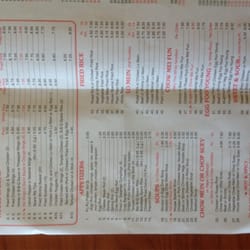 Wok N Roll - Menu