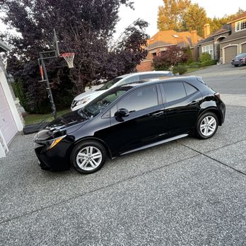 All Season Window Tint - 2022 Toyota Corolla Hatchback - Auto Glass Services Near Me - Seattle, Washington
