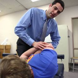 Natural Health Chiropractic Center - Manual mobilization using a low-force technique to adjust chiropractic patients.