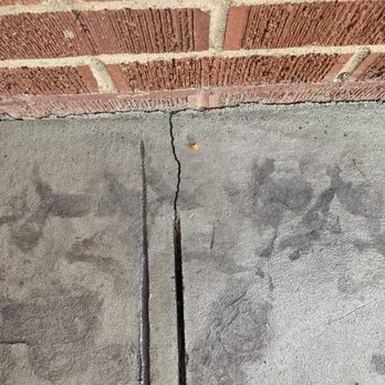 Residential Concrete Works - Another crack because the joint cut should have been cut all the way to the wall. - Masonry/Concrete Near Me - Denver, Colorado Residential Concrete Works - Another crack because the joint cut should have been cut all the way to the wall. - Masonry/Concrete Near Me - Denver, Colorado