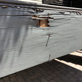 MV Hammer - This is the "pressure treated" wood from my three year old deck (built 2016). BE CAREFUL HIRING MIKE AND HIS CREW! Waste of $ - General Contractors Near Me