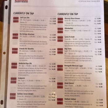 Renegade Brewing - Breweries Near Me - Denver, Colorado Renegade Brewing - Breweries Near Me - Denver, Colorado