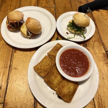 Angelo’s Taverna - Meatball Slider, Crab Slider, Toasted Ravioli (4) - Italian Near Me - Denver, Colorado