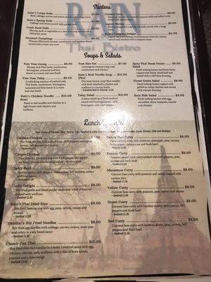 Menu photo 6 Rain Thai Bistro Chattanooga, TN Menu photo 6 Rain Thai Bistro Chattanooga, TN