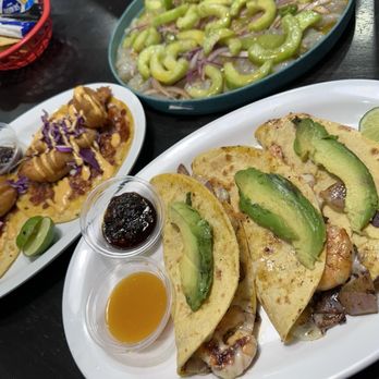 Mr Clamato - Aguachile Bravo Taco Campechano Tacos Gobernador - Seafood Near Me - Coachella, California