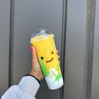 Happy Lemon - Mango Pandan Smoothie - Bubble Tea Near Me - Carrollton, Texas Happy Lemon - Mango Pandan Smoothie - Bubble Tea Near Me - Carrollton, Texas