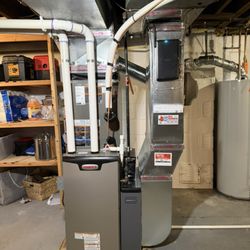 911 Mechanical Heating-Cooling-Plumbing - New Lennox High Efficiency furnace install