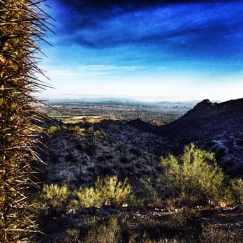 Desert Foothills Trailhead - Good vista of Phoenix - Hiking Near Me