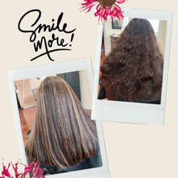 Beluna Hair and Makeup - Caramel highlights