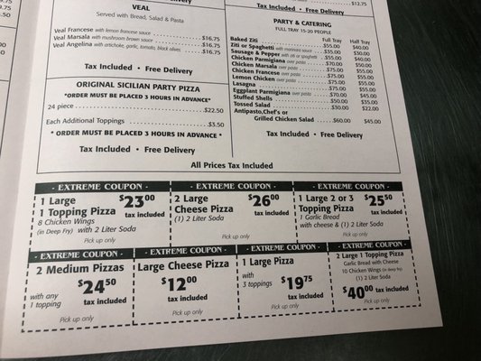 Menu photo 1 Diparma Pizza Waterbury, CT