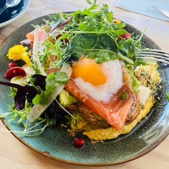 Birdie - Birdie Brekkie (added Lox Salmon & Poached Egg) - Breakfast & Brunch Near Me - Geneva, GE