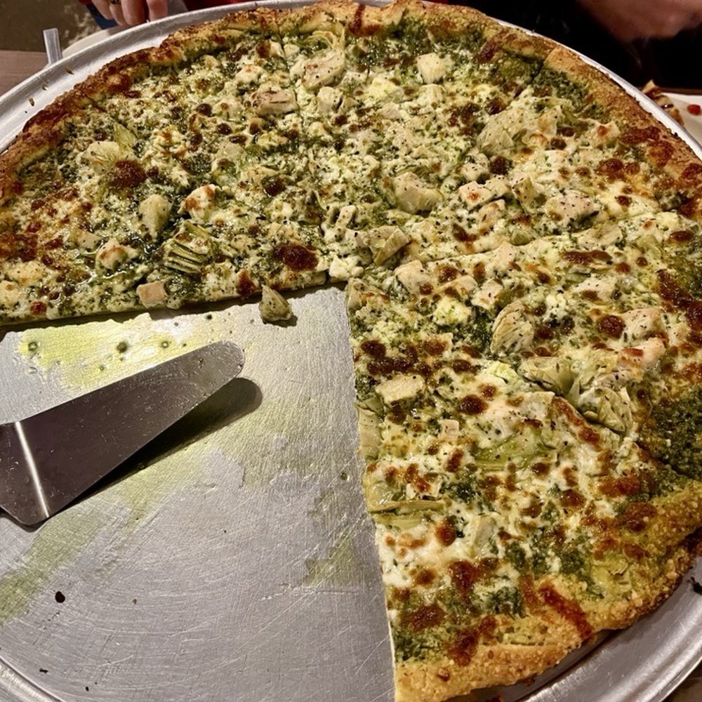 Blue Mountain Pizza - Pesto Perfection - Italian Near Me - Weaverville, North Carolina Blue Mountain Pizza - Pesto Perfection - Italian Near Me - Weaverville, North Carolina