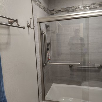 EZ Design & Build - Renovation done! Outstanding work by EZ Design & Build 's team! Shower/ Tub combination. - General Contractors Near Me - San Diego, California EZ Design & Build - Renovation done! Outstanding work by EZ Design & Build 's team! Shower/ Tub combination. - General Contractors Near Me - San Diego, California