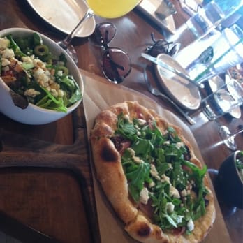 North Italia - Brunch is better with fig, prosciutto, goat cheese pizza,  a chopped chicken salad and white sangria. - Italian Near Me - Tucson, Arizona