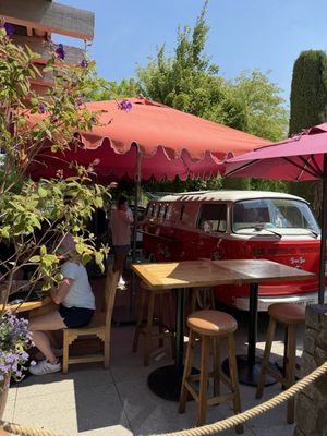 Burgers & Half Bottles by null