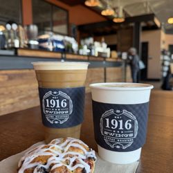 Swing's Coffee Roasters - Coffee and a scone
