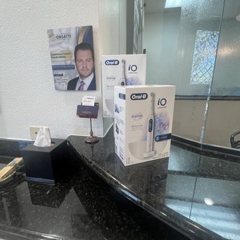 Orsatti Dental - Check-in area. Oral B tooth brushes. - General Dentistry Near Me - San Antonio, Texas Orsatti Dental - Check-in area. Oral B tooth brushes. - General Dentistry Near Me - San Antonio, Texas