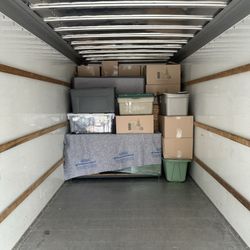Up The Hill Moving - Halfway packed!