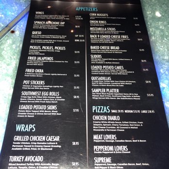 The Back 9 Sports Bar & Grill - American Near Me - Addison, Texas