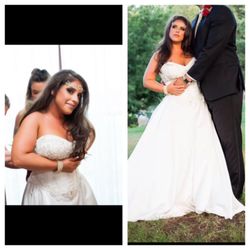 Strandz Salon - The final look on my wedding day