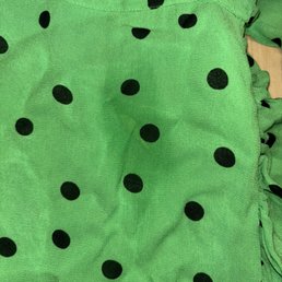 Stain in skirt labeled "excellent condition" Stain in skirt labeled "excellent condition"