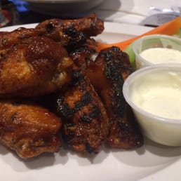 Honey Bourbon Grilled Wings