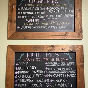 Maui Pie - Menu - Bakeries Near Me - Kihei, Hawaii