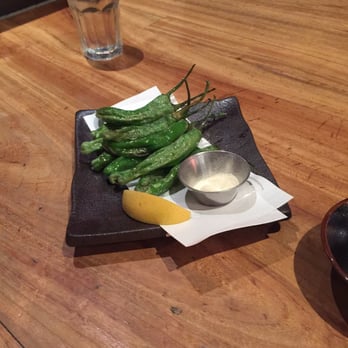 Ippudo - Westside - Shishito peppers with yuzu salt. - Ramen Near Me - New York, New York