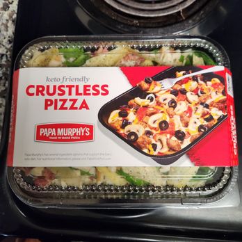 Papa Murphy's - Keto friendly crustless pizza with chicken, spinach, artichoke - Pizza Near Me - Plainfield, Indiana