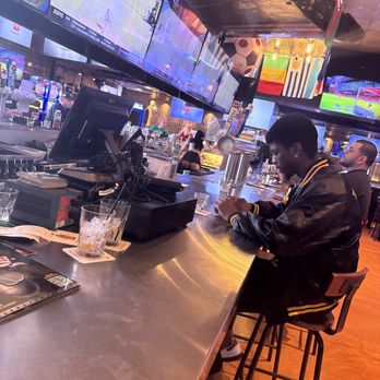 Bombshells Restaurant & Bar - I have a hamster named cheeks! - Sports Bars Near Me - Stafford, Texas