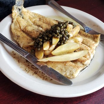 Prima Bistro - Trout with capers and potatoes - American Near Me - Langley, Washington Prima Bistro - Trout with capers and potatoes - American Near Me - Langley, Washington