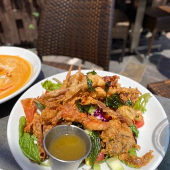 Baramee Thai Restaurant - Soft Shell Crab Salad - Thai Near Me - San Pedro, California Baramee Thai Restaurant - Soft Shell Crab Salad - Thai Near Me - San Pedro, California