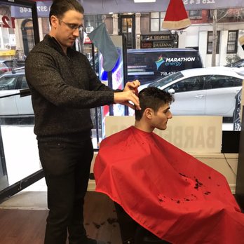Manny's Barbershop - Manny working his magic - Barbers Near Me - New York, New York Manny's Barbershop - Manny working his magic - Barbers Near Me - New York, New York