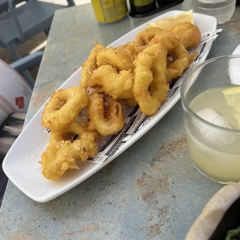 Quattros - egg batter fried calamari - Tapas/Small Plates Near Me - Tarragona, T Quattros - egg batter fried calamari - Tapas/Small Plates Near Me - Tarragona, T