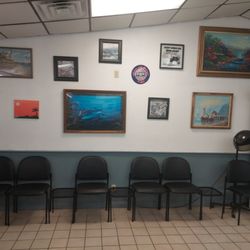 Langley Barber Salon - Waiting room