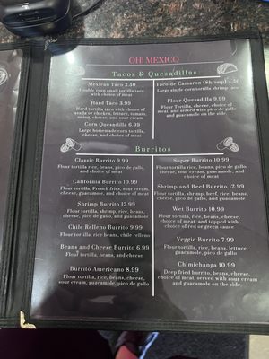 Menu photo 5 Oh Mexico Sparks, NV Menu photo 5 Oh Mexico Sparks, NV