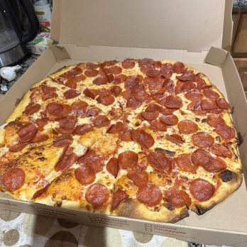 Burattino Brick Oven Pizza - You be the judge. Is it 120 pepperoni's? - Pizza Near Me - Carson, California