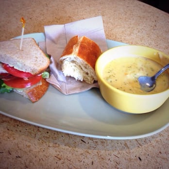 Panera Bread - not the best sandwich... but the soup was delicious! - Sandwiches Near Me - Pinole, California