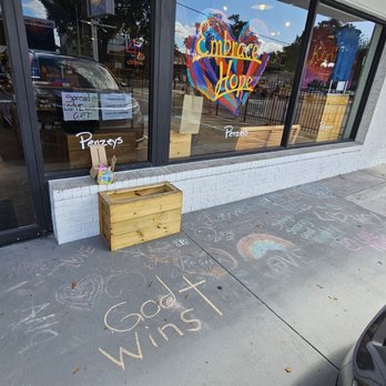 Penzeys Spices - Exterior with some art and messages. - Herbs & Spices Near Me - Orlando, Florida