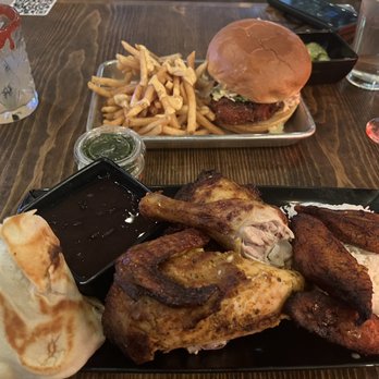 The Chicken Koop - Chicken sandwich, Garlic Fries and rotisserie chicken dinner - Breakfast & Brunch Near Me - Alhambra, California The Chicken Koop - Chicken sandwich, Garlic Fries and rotisserie chicken dinner - Breakfast & Brunch Near Me - Alhambra, California